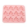 Unique Bargains Chocolate Mould 12-Cavity Banana Bunch Candy Mould Hand Wash 7.01"x5.63"x0.63" 1 Pc - 3 of 4