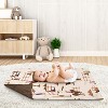 Sweet Jojo Designs Girl Baby Security Blanket Western Cowgirl Pink Brown and Beige - 3 of 4