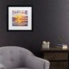 Trademark Fine Art - Beata Czyzowska Young Sunset In A Square Matted Framed Art - 2 of 4
