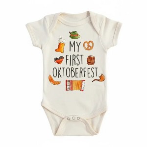 Oktoberfest First - Baby Boy Girl Clothes Infant Onesie® Funny Cute Newborn GS1 - 1 of 4