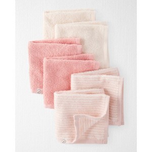 Little Planet by carter's 6pk Wash Cloth - Pink - 1 of 3