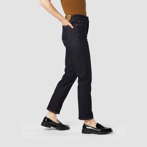 Denizen® From Levi's® Women's High-rise Sculpting Straight Jeans - Reboot  Rinse 14 : Target