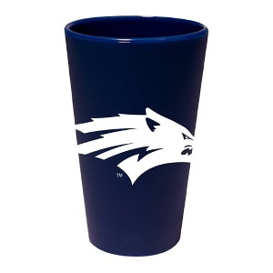 NCAA Nevada Wolf Pack Silicone Pint Glass - 16oz - 1 of 3