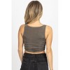 Women's SLINKY COWL NECK TRIANGLE TANK - Bailey Rose - 3 of 3