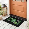 Briarwood Lane St. Patrick's Day Scattered Shamrocks Mini Mat 22x10 Indoor Outdoor For St. Patrick's Day Doormat - 2 of 2