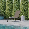 Flash Furniture Brazos Adjustable Chaise Lounge Chair, All-Weather Outdoor Five-Position Recliner - 2 of 4