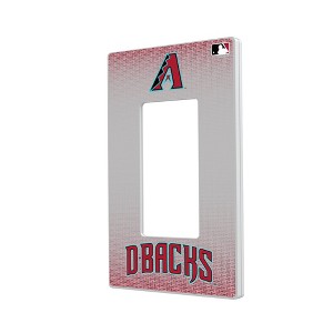 MLB National League Teams Linen Hidden-Screw Light Switch Plate for Single Rocker - 1 of 4