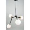 Artcraft Lighting Ravello 4 - Light Pendant in  Black/Harvest Brass - image 2 of 2