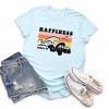 Simply Sage Market Happiness Comes In Waves Stripes Short Sleeve Tee - 3 of 4