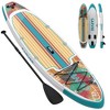 Inflatable Paddle Board for Adult, 10.6ft x 32" Extra Wide Inflatable Stand Up Paddle Board with Premium Accessories Suitable for Sea and Lakes - 2 of 4