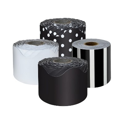 Carson-Dellosa Farmhouse Rolled Border Set 4 Pack (145299)