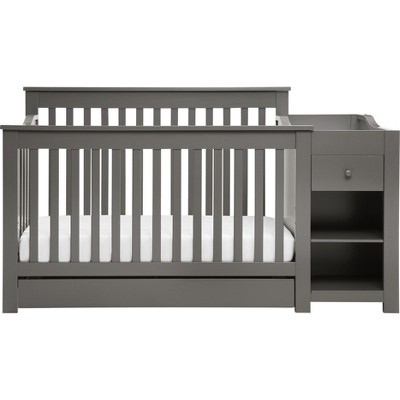 DaVinci Piedmont Slate 4-in-1 Convertible Crib with Changer