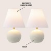 JONATHAN Y Asher Minimalist Scandinavian Resin/Iron Gourd LED Table Lamp - 3 of 4