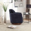 CAVINAS 360 Degree Accent Swivel Chair with Soft Adjustable Backrest Comfy Chair Lounge Chair for Living Room - 2 of 4