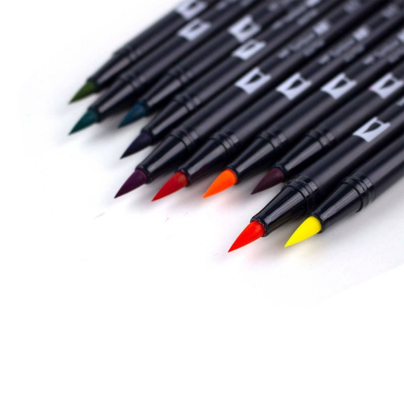 Tombow 10ct Dual Brush Pen Art Markers - Retro, 4 of 10