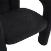 Kumasinova Accent Chairs Set of 2,Modern Teddy Living Room Chair,Comfy Reading Chair with Soft Texture,Modern Accent Chair for Dining&Lounge - 3 of 4