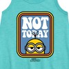 - Despicable Me Minions - Not Today Graphic Sleeveless Aline Dress - 2 of 3