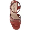 Journee Collection Womens Mandilyn High Heel Platform Sandals - 4 of 4