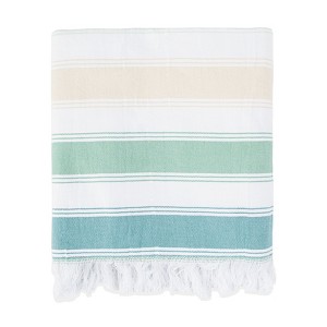 Arkwright Sand Free Beach Towel - 100% Cotton, Striped Design Options - Extra Large 35 x 75 - 1 of 4