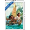 Trends International Disney Moana - Group Framed Wall Poster Prints - 3 of 4