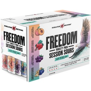 Revolution Freedom Sour Beer Variety Pack - 12pk/12 fl oz Cans - 1 of 3