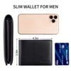 Leather Wallets for Men, Genuine Leather Mens Wallet Bifold Rfid Blocking with 2 ID Windows - 2 of 4