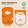 KeaBabies 8-Pack Hallo Baby Drool Bibs , Baby Bibs for Boys, Girls, Pull-on Bibs for Baby Boy, Baby Girl, Baby Bib Unisex - 3 of 4
