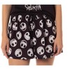 The Nightmare Before Christmas Women's Jack Skellington Sleep Pajama Set Black - 4 of 4