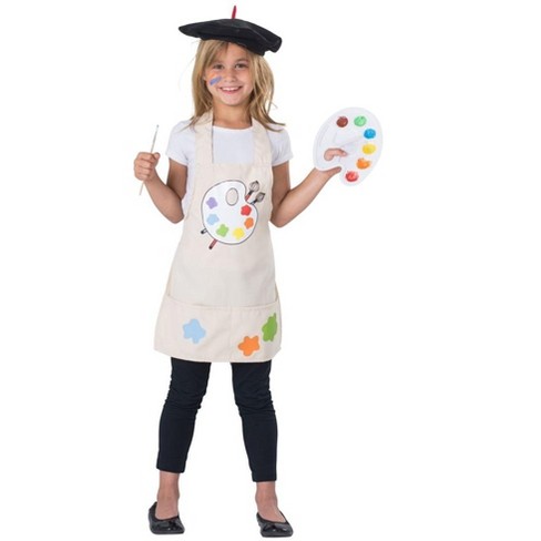 Dress Up America Artist Costume for Kids - Medium