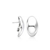 Ross-Simons Italian Sterling Silver Oval Dome Earrings - 3 of 4
