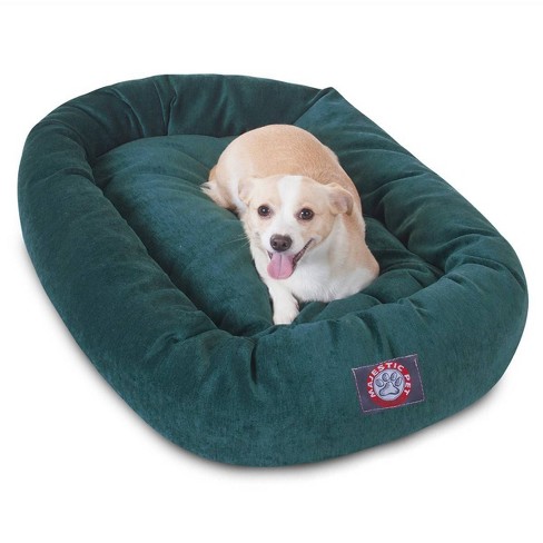 Majestic Pet Villa Bagel Dog Bed, Vintage