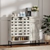 Bella Depot 44.3" Farmhouse Sideboard Cabinet with Storage,Coffee Bar Console Table - 2 of 4