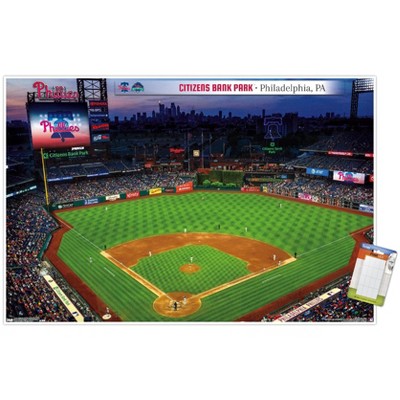 MLB St. Louis Cardinals - Busch Stadium 16 Wall Poster, 22.375 x 34,  Framed