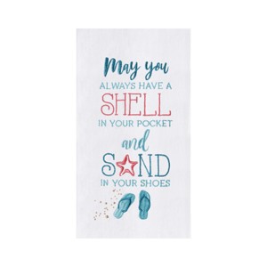 C&F Home Shell In Your Pocket Flour Sack Dishtowel - 1 of 1