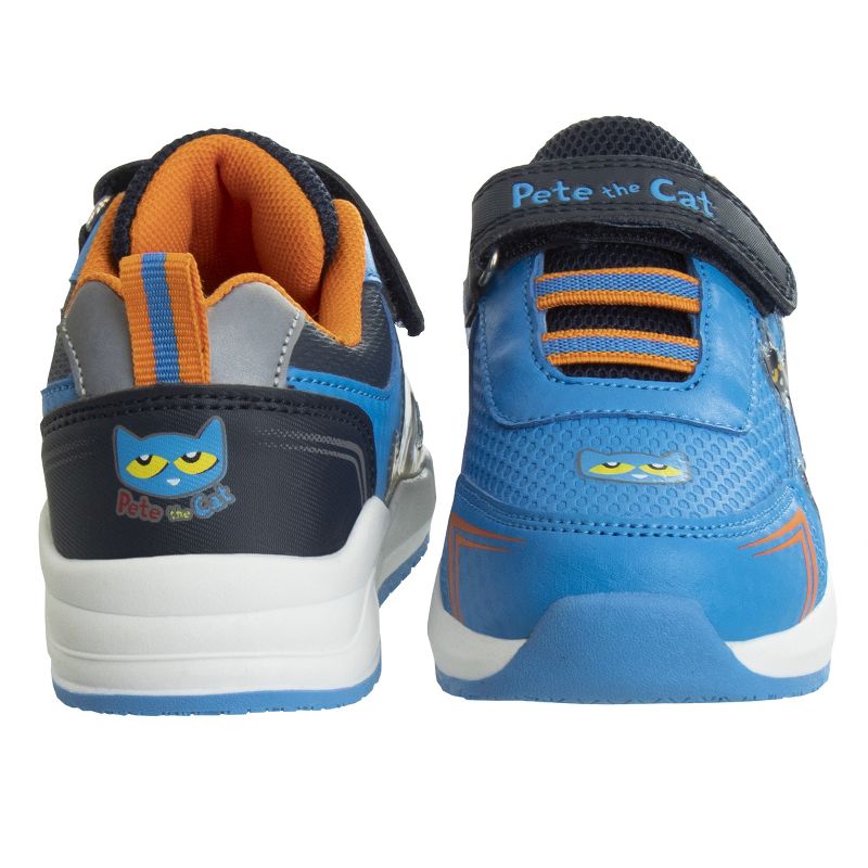 Pete the Cat Boys and Girls Hook and Loop Fashion Sneakers. (Little Kids), 3 of 7