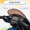 6V Ride-On Electric Dirt Bike for Kids – Licensed Motorcycle with Training Wheels, Suspension, EVA Tires, Music & Headlights - 4 of 4