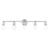 Livex Lighting Lansdale 5 - Light Vanity in  Polished Chrome - 4 of 4