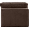 Meridian Furniture,Indulge Velvet Armless Chair - 3 of 4