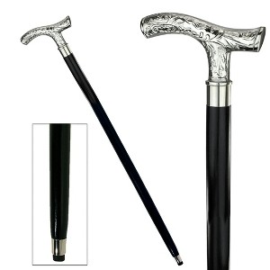Design Toscano Empress Collection: Belle epoque Solid Hardwood Walking Stick - 1 of 4