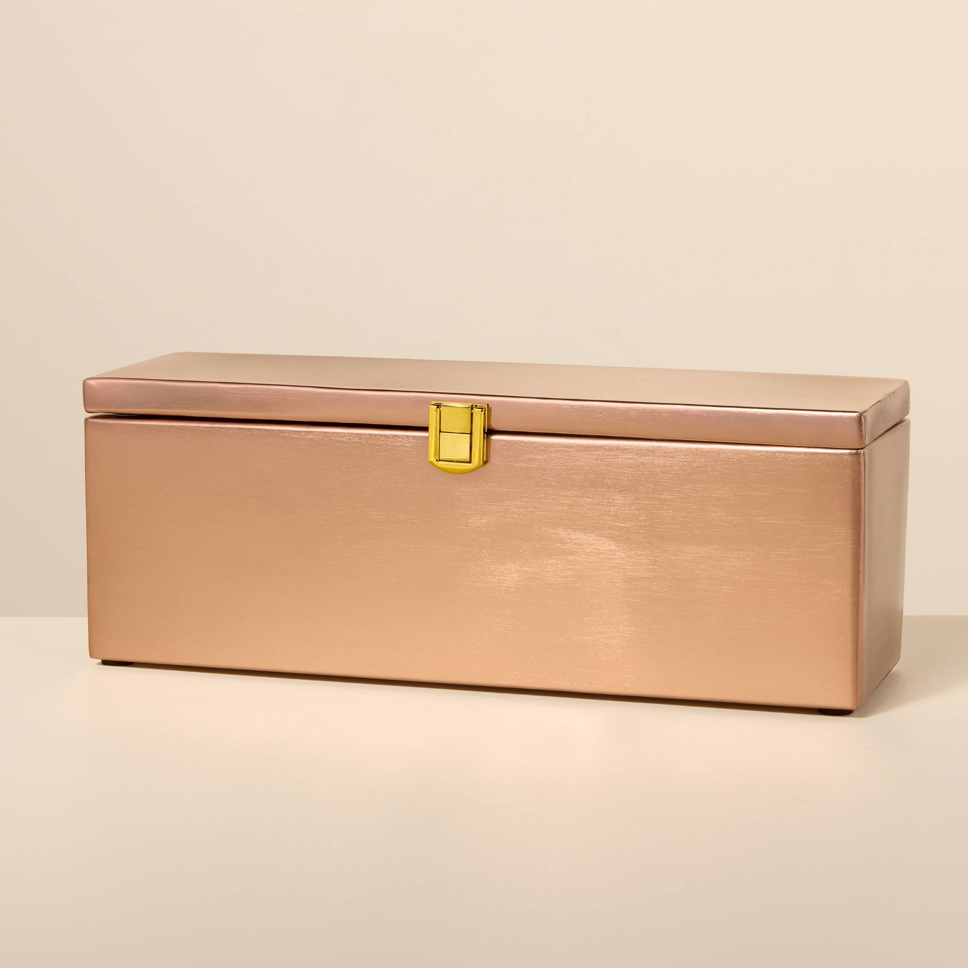 10.5" Tea Bag Container Copper Finish - Hearth & Hand™ with Magnolia