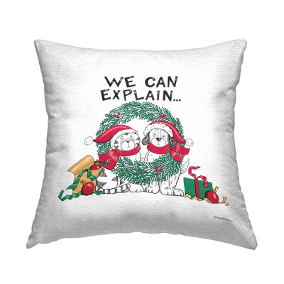 Stupell Industries We Can Explain Holiday Pets