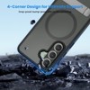HANPURE 6.2" Magnetic Phone Case for S24 Phone Protector Cover Shockproof with Stand - 3 of 4