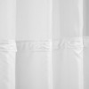 Cotton Blend Soft Waffle Weave Shower Curtain with Snap in Liner - 3 of 4
