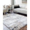 Mark & Day Charta 5'3"x7' Rectangle Woven Indoor Area Rugs Light Silver - 2 of 4