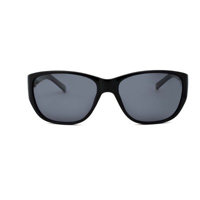 Womens Polarized Square Sunglasses - A New Day™ Black