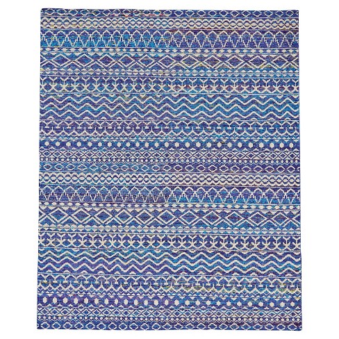 Tribal Rugs Giving Sari Silk A Second Life Peacock Alley