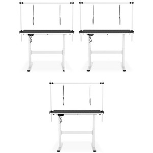 46" Electric Grooming Table Set of 3, Heavy Duty Dog Grooming Table w/PVC Non-Slid Mat - 1 of 4