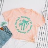 Simply Sage Market Women's Mentally In Hawaii Short Sleeve Relaxed Fit Cropped Tee - 3 of 3