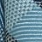 sky blue, grey and blue