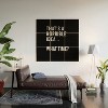 EnvyArt Thats A Horrible Idea Wood Wall Mural - Society6 - 2 of 2